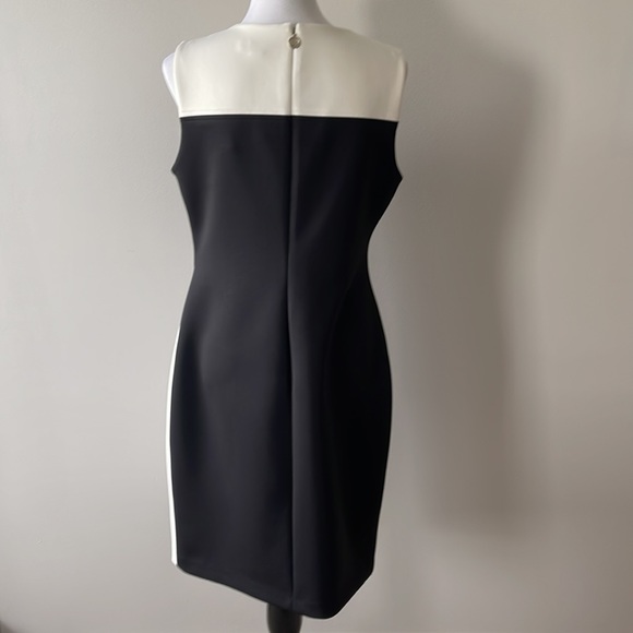 Tommy Hilfiger Scuba Sheath Size 12 - Picture 4 of 7